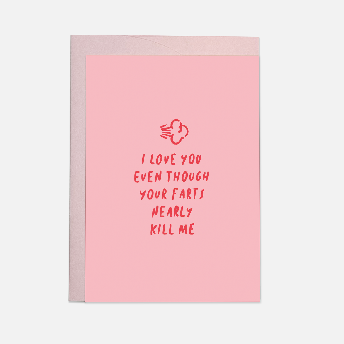 Kaart Blanche - Farts kill greeting card