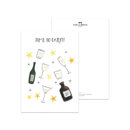 Leo La Douce GmbH - Postcard · Time to Party