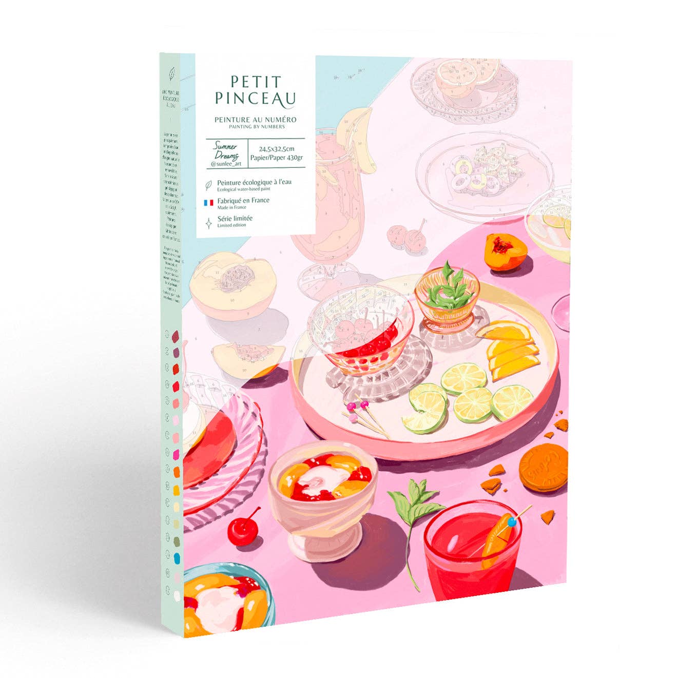 La Petite Épicerie - Paint by number kit - Summer dreams