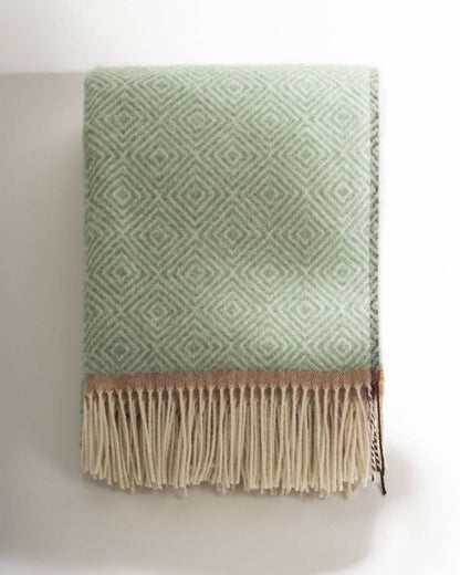 MoST - Wool Throw Blanket VENEZIA Mint
