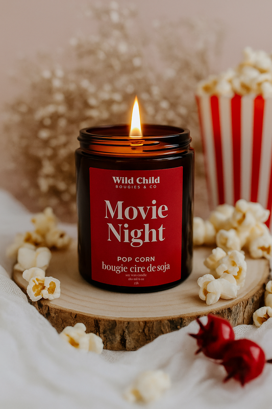 WILD CHILD Bougies & Co - Natural scented candle POPCORN