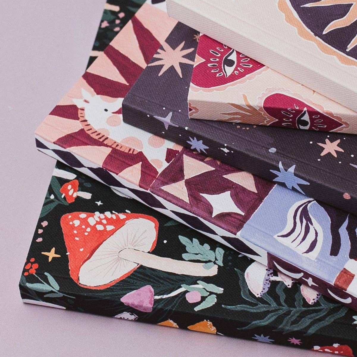 Sister Paper Co. - Mushrooms Notebook | Plain Page Journal | Notebooks