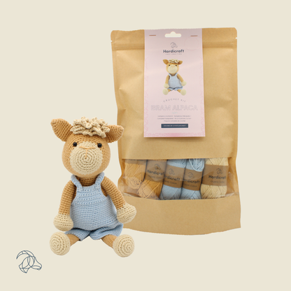 Hardicraft - DIY Crochet Kit - Bram Alpaca