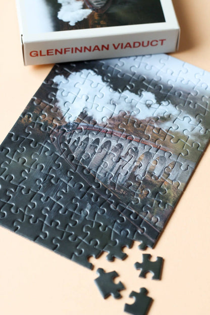 Piecely Puzzles - Mini-Puzzle Glenfinnan Viaduct, 99 Pieces - Puzzlery