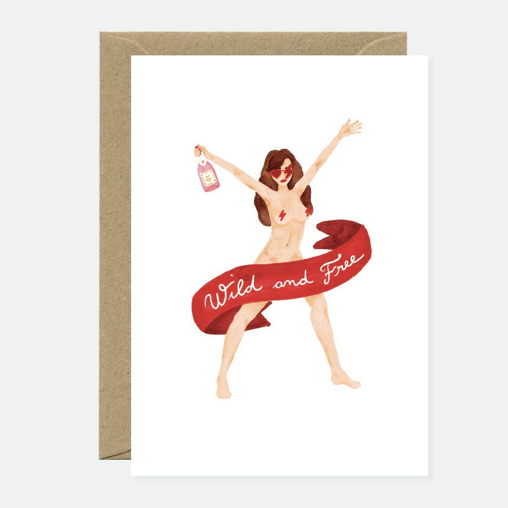 ALL THE WAYS TO SAY - Europe - Wild & Free - Greeting card