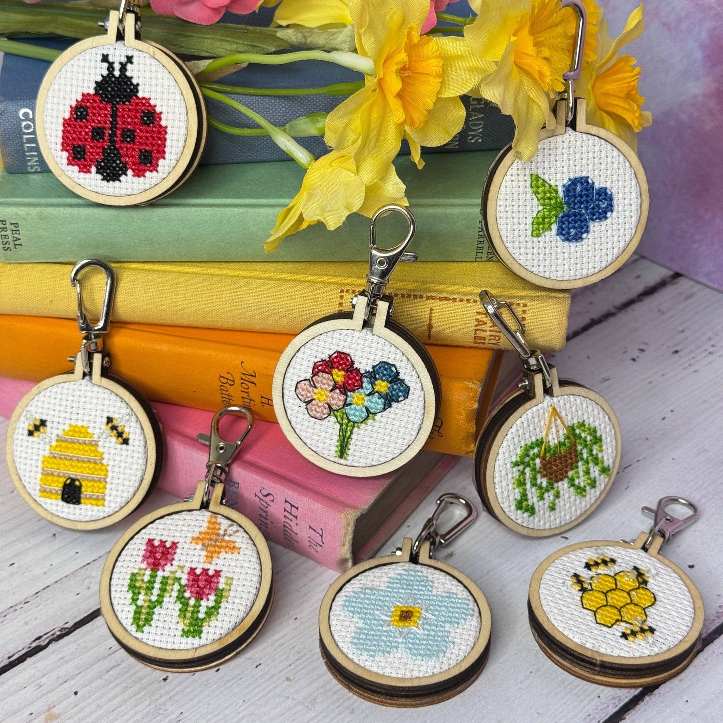 Mini Matchbox Kits - You're Spot-Tacular! Mini Matchbox Cross Stitch Kit