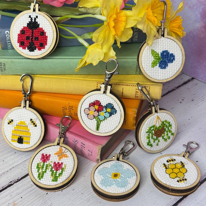 Mini Matchbox Kits - You're Spot-Tacular! Mini Matchbox Cross Stitch Kit