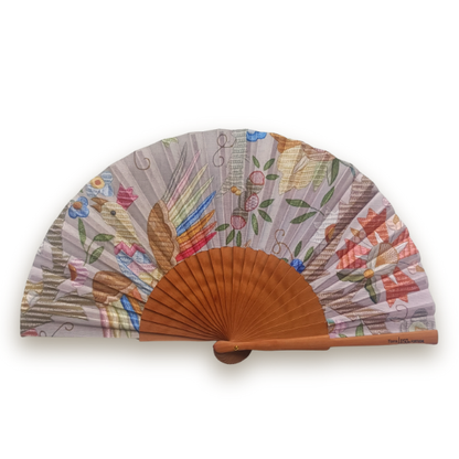 Terra Lusa - Embroidered Fan from Castelo Branco - Phoenix