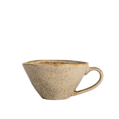 Mug | DAREL | short, beige | 0.25 l