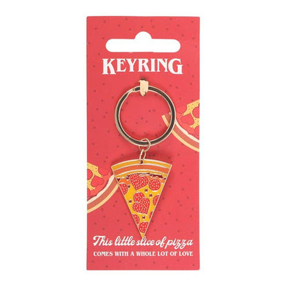 Something Different - Pizza Slice Keyring