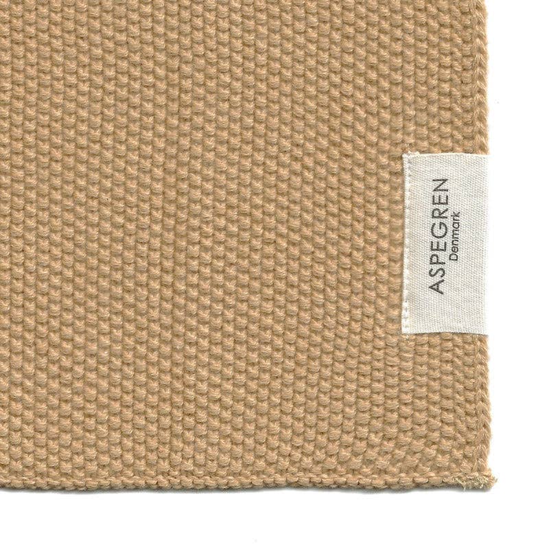 Aspegren Denmark - Dishcloths - Organic Cotton - Set of 2 -Knitted Golden Straw