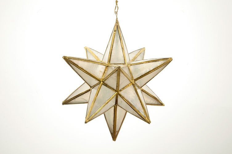 Christmas Capiz Sputnik