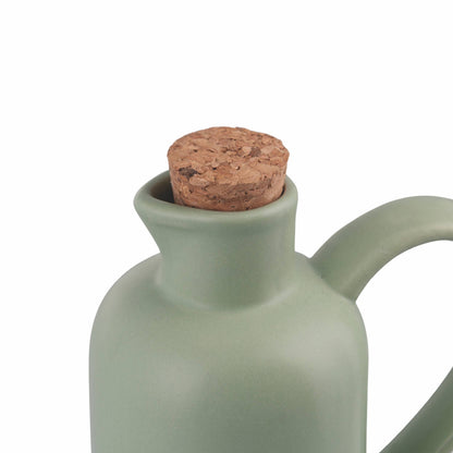 VdE Tivoli 1996 - 4 TONES OIL BOTTLE SAGE / CORK STOPPER