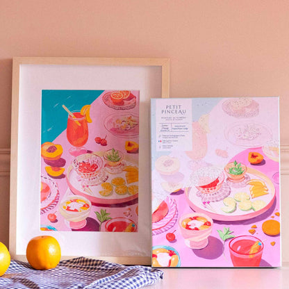 La Petite Épicerie - Paint by number kit - Summer dreams