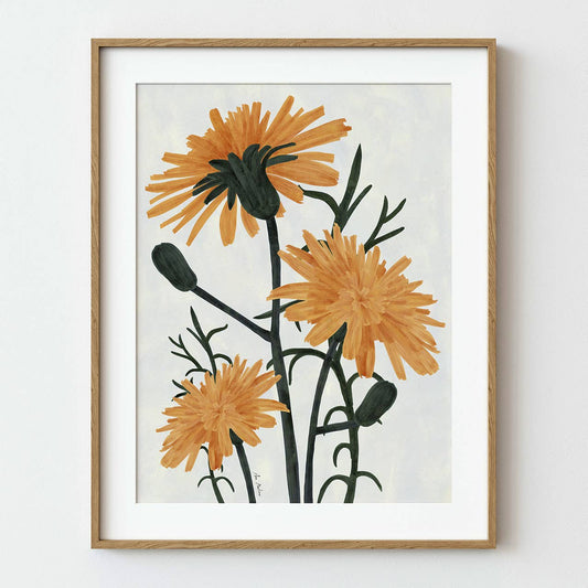 El buen limón - Wild Flowers I Art Print