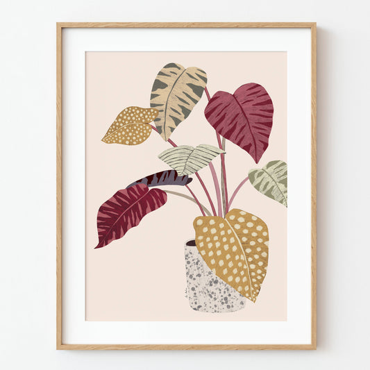 El buen limón - "Colorful plant" Art print