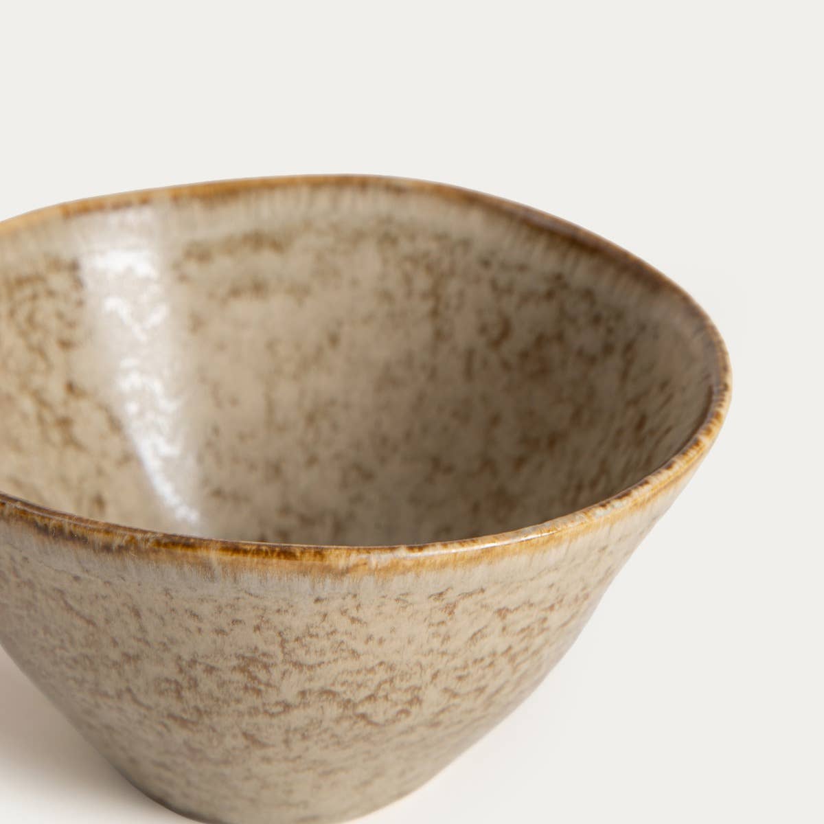 Mug | DAREL | short, beige | 0.25 l