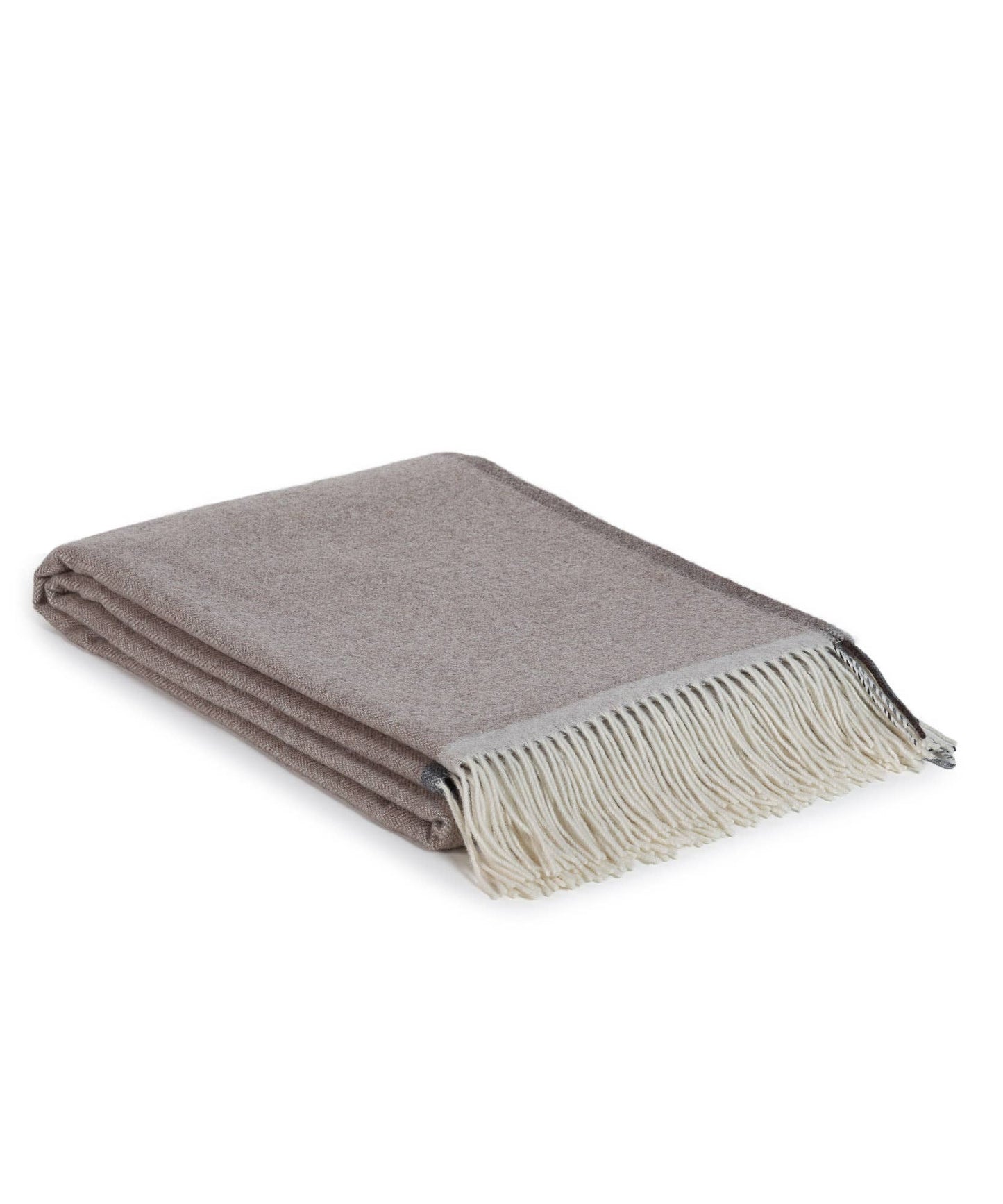 MoST - Merino/cashmere Throw Blanket MILANO - brown