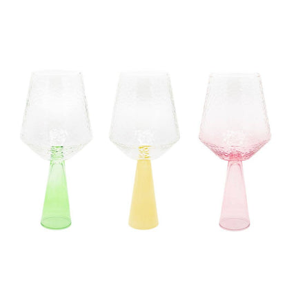 Brût Home and Glassware - Wine Glass Claude | Set of 2 | Wine glass set | pink