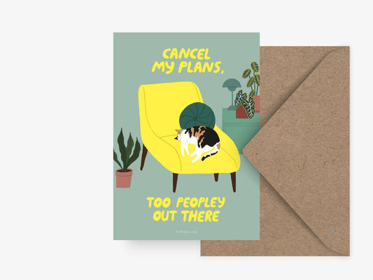 typealive - Postcard / Petisfaction "Cats" Too Peopley