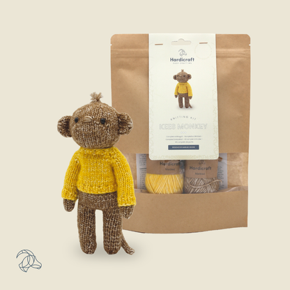 Hardicraft - DIY Knitting Kit - Kees Monkey