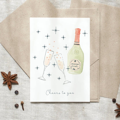 Leo La Douce- Postcard - Sparkling wishes