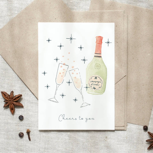 Leo La Douce- Postcard - Sparkling wishes