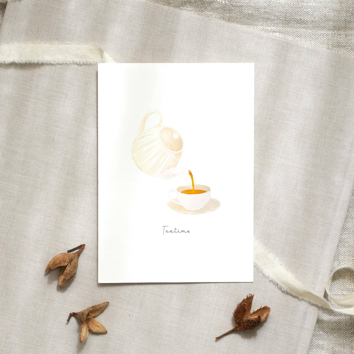 Leo La Douce GmbH - Postcard - Teatime