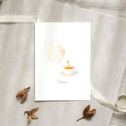 Leo La Douce GmbH - Postcard - Teatime