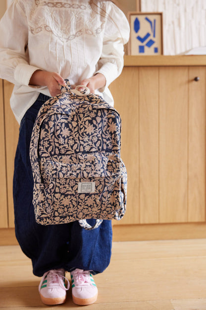 Bonheur du Jour - Biscotto Backpack - Goa Indigo
