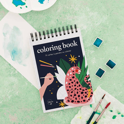 Maison Joliette - A6 Coloring Book - Wild