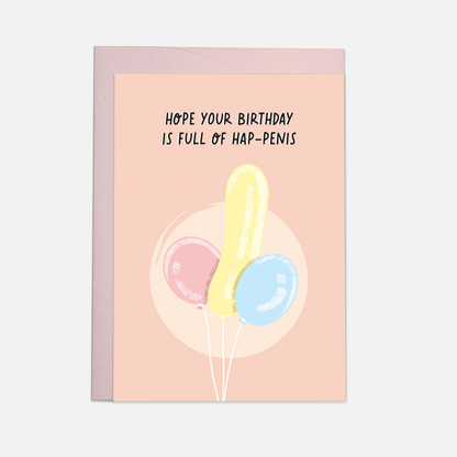 Kaart Blanche - Happenis greeting card