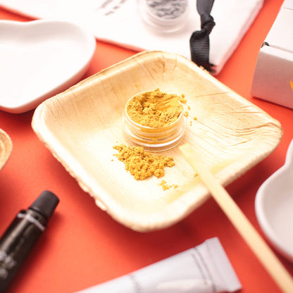 DIY Kits by Mora Approved -  Kintsugi, Pottery & Art - Kintsugi Kit - 2 Ceramic Hearts - Date Night Gift Set