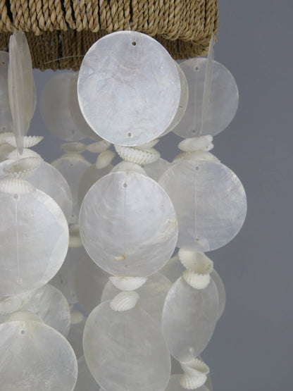 Product Import Holland - Capiz shell chandelier