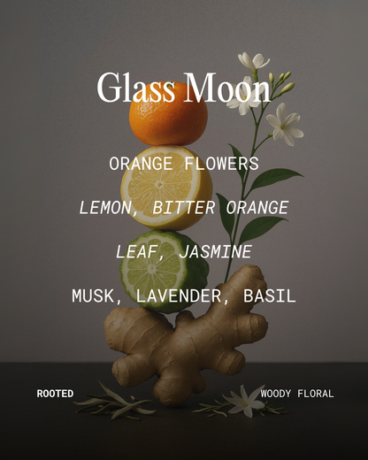 EMME nyc - Glass Moon – Candle Jar, 10 oz