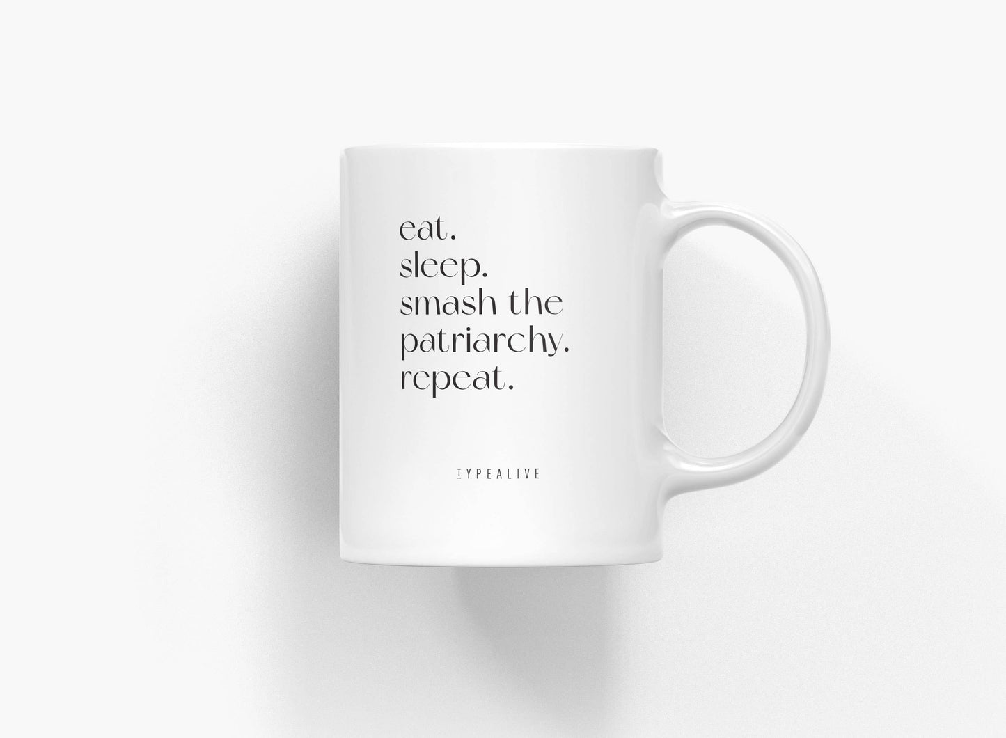 typealive - Ceramic mug/Smash