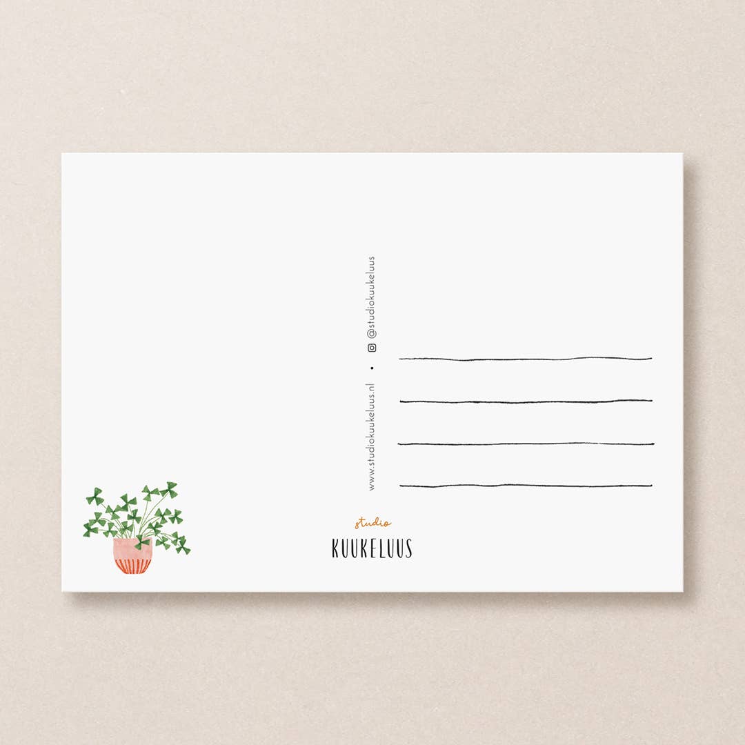 Studio Kuukeluus - Plant Lady Postcard