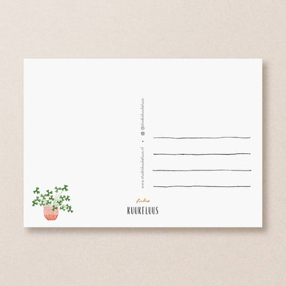 Studio Kuukeluus - Plant Lady Postcard