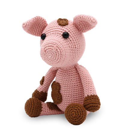 Hardicraft - DIY Crochet Kit - Pete Pig