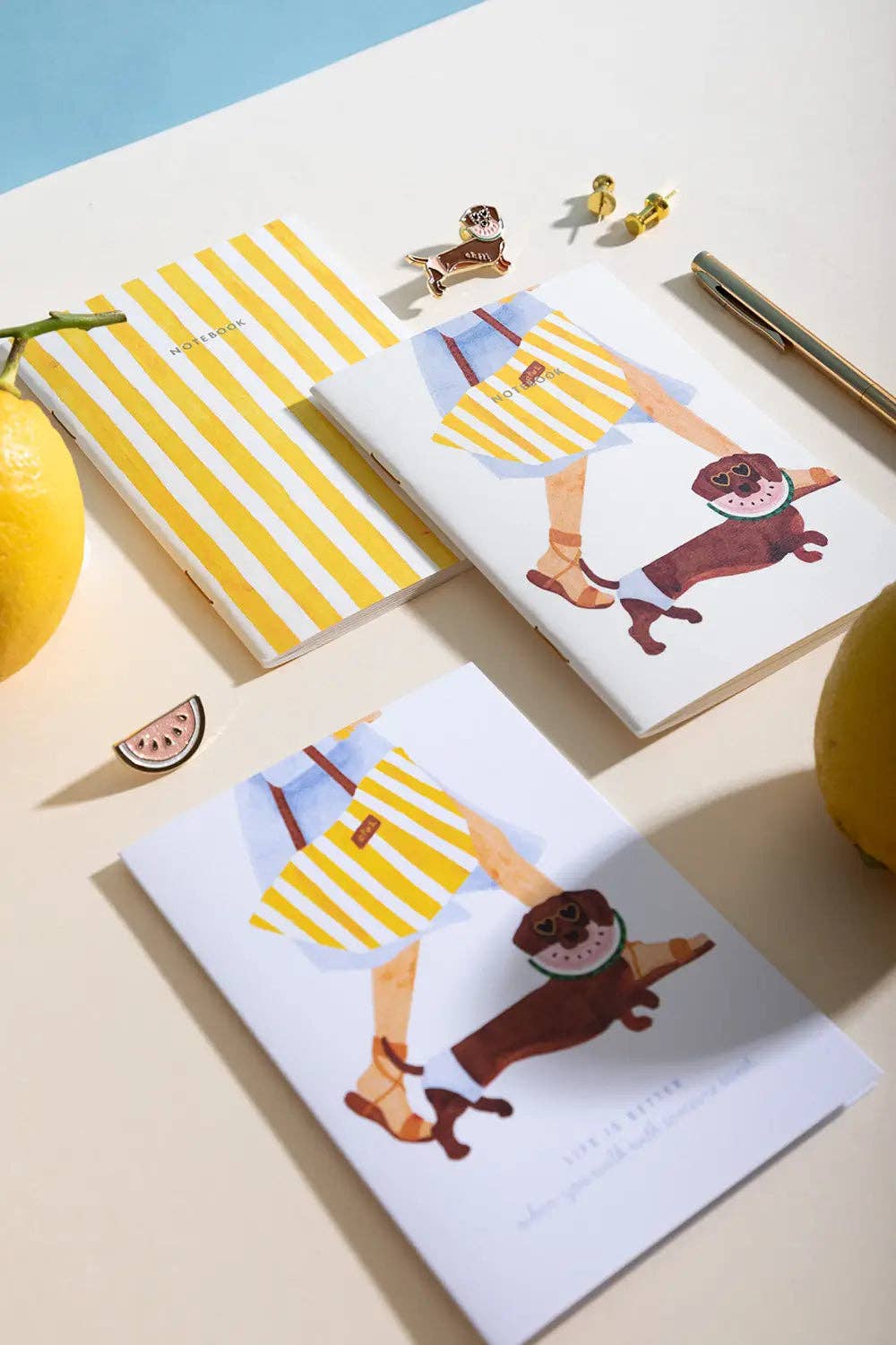 ALL THE WAYS TO SAY - Europe - Summer dachshund - Greeting card