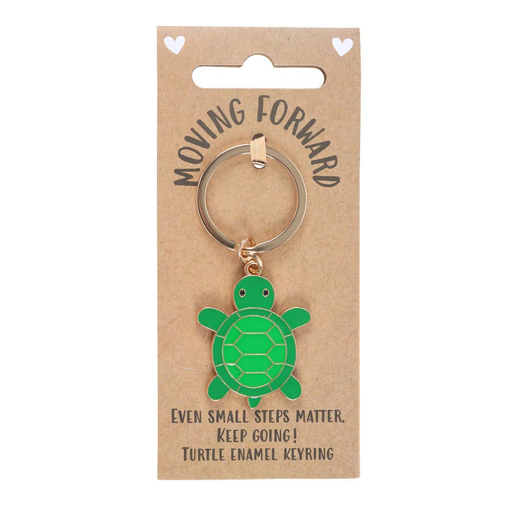 Something Different - Moving Forward Turtle Keyring