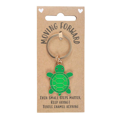 Something Different - Moving Forward Turtle Keyring