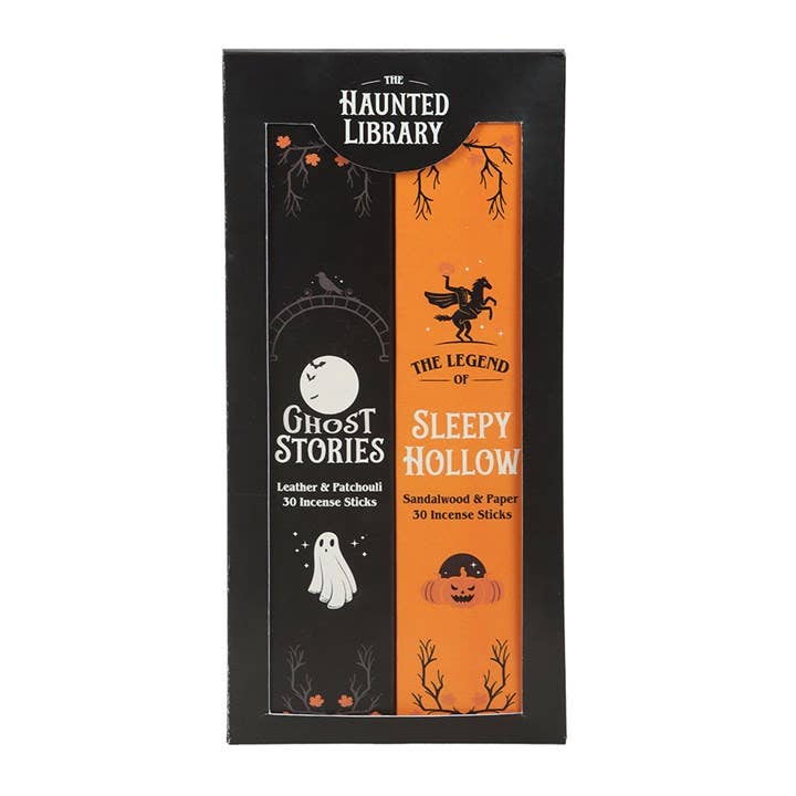 Something Different - Set of 2 Haunted Library Halloween Incense Stick Packs