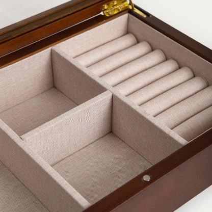 Jewellery box | LIORE | with pine wood, large