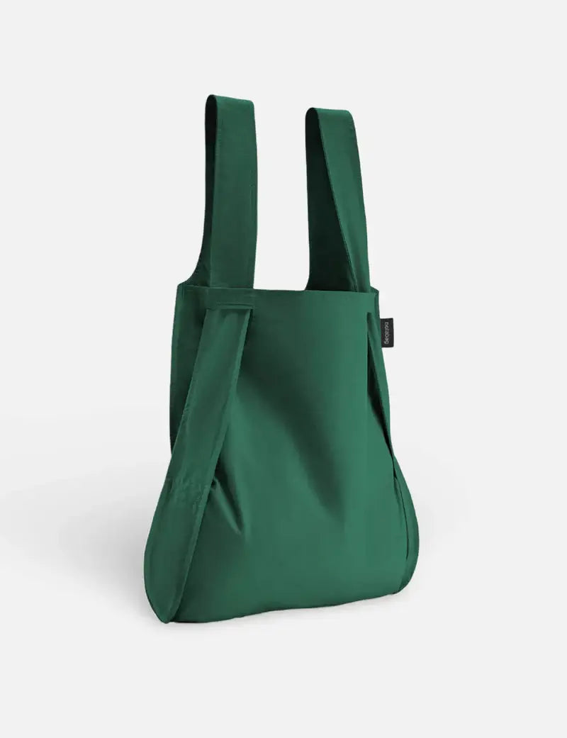 Notabag - Original Forest Green – Bag Backpack Tote Gift Winter