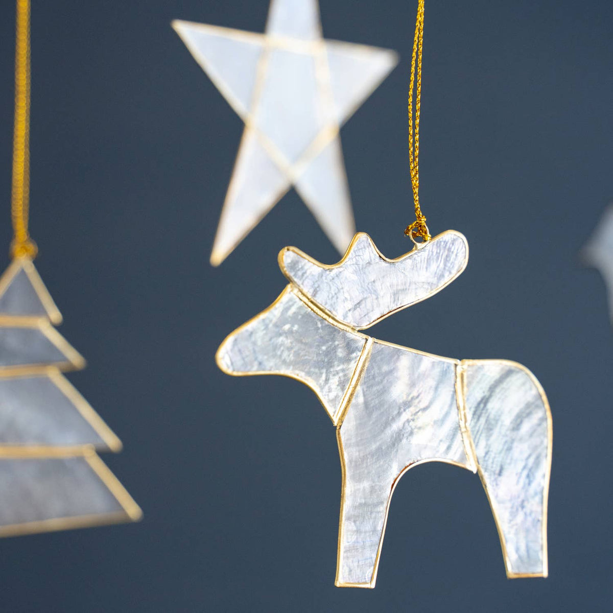 Kinta - Trim Cap Moose Origami Offwhite w/ gold 8,5 cm