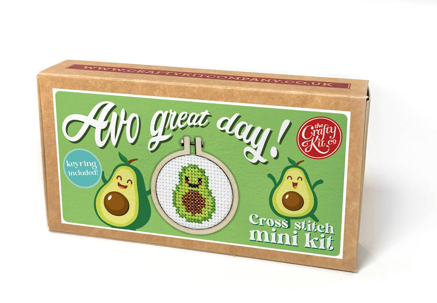 Mini Matchbox Kits - Avo Great Day! Mini Matchbox Cross Stitch Kit