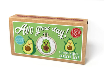 Mini Matchbox Kits - Avo Great Day! Mini Matchbox Cross Stitch Kit