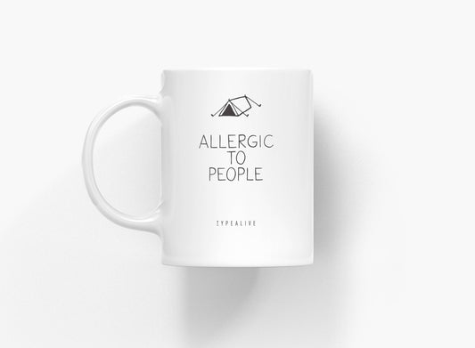 typealive - Ceramic mug/Allergic
