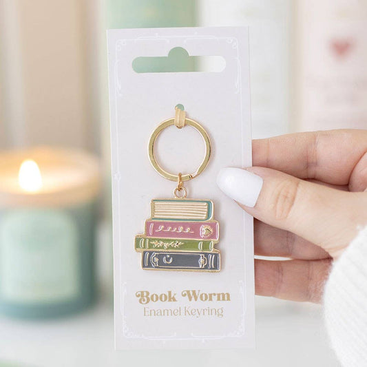 Something Different - Book Worm Keyring